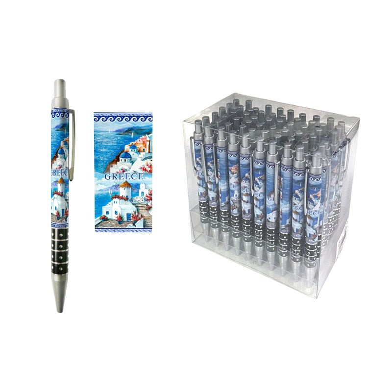 Στυλό σουβενίρ Greece 60τμχ- Souvenir pen Greece