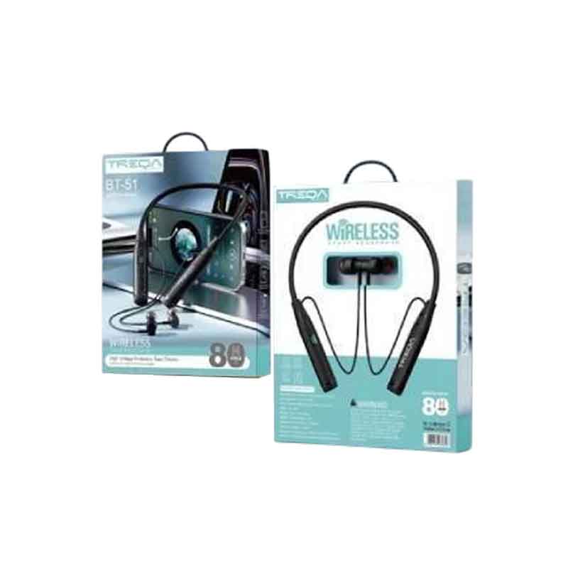 Treqa Ασύρματα Ακουστικά In-ear Bluetooth Handsfree BT-51 -  Wireless Earphone