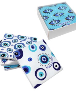 Σετ σουβέρ Greece 4τμχ - Coaster set 4pcs
