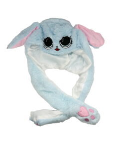 Χειμωνιάτικος σκούφος με φως & κίνηση αυτιών - Winter cap with light & ear movement