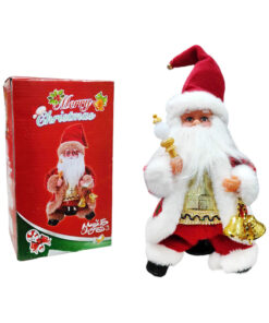 Διακοσμητικός Άγιος Βασίλης με Μουσική & Κίνηση - Christmas decoration Santa Clause