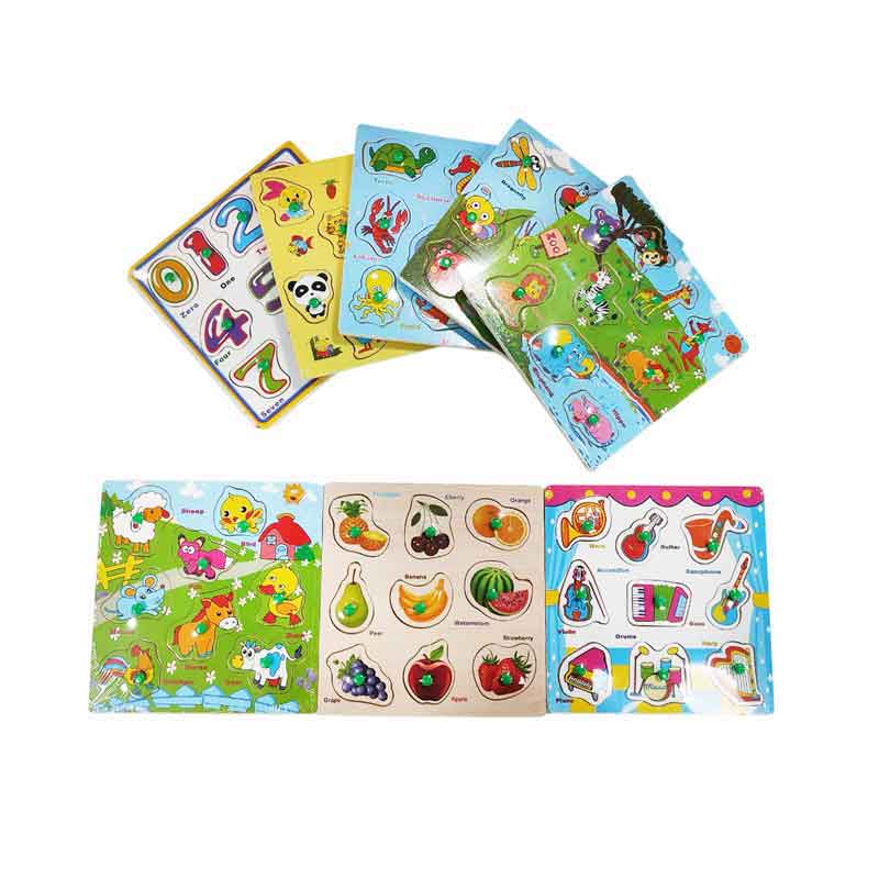 Ξύλινο Παιδικό Puzzle - Wooden Children's Puzzle