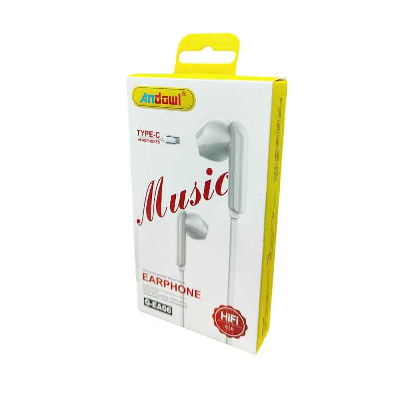 Andowl Ενσύρματα Ακουστικά με βύσμα Type-C  Q-EA06 - Earphone