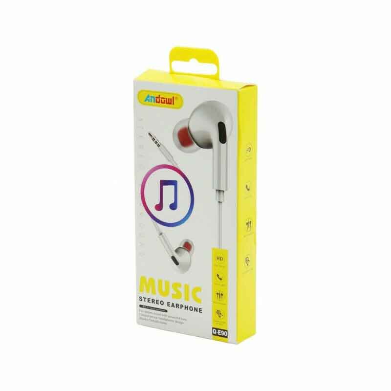 Andowl Ενσύρματα Ακουστικά με AUX 3.5mm Q-E90 - Earphone