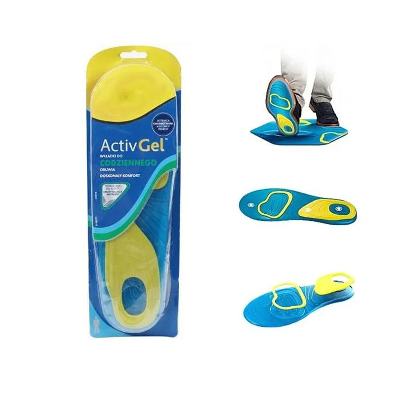 Ανατομικοί πάτοι για άντρες 42-48 - Gel activ