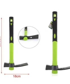 KMT Τσάπα-Αξίνα Κήπου Με Λαστιχένια Λαβή 18cm  - KMT Tools Garden Hoe-Pickaxe With Rubber Handle