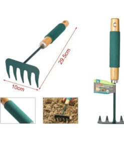 KMT Τσουγκράνα Κήπου Μικρή Χειρός 29.5 cm - Small Hand Garden Rake KMT Tools