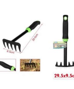 KMT Τσουγκράνα Κήπου Με Εργονομική Λαστιχένια Αντιολισθητική Λαβή  - KMT Tools Garden Rake With Ergonomic Rubber Anti-Slip Handle