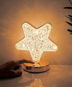 Επιτραπέζιο Φωτιστικό Αστέρι με USB 700K-6500K - USB Highlight three gear lamp Model:8207