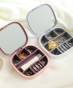 Κουτί Αποθήκευσης Κοσμημάτων με Καθρέφτη LD-988 - Jewelry storage box with mirror