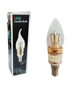 LED Λάμπα λευκός φωτισμός 12W 6500K 85-265V E14 - LED lamp