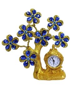 Διακοσμητικό με μπλε μάτια ρολόι - Decoration with blue eyes clock