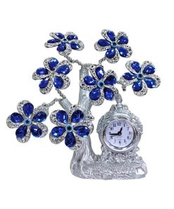 Διακοσμητικό με μπλε μάτια ρολόι - Decoration with blue eyes clock