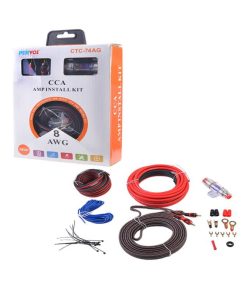 PerVoi Σετ Εγκατάστασης Ενισχυτή Ήχου Αυτοκινήτου 8AWG 1000W CTC-74AG - Amplier Installation Kit