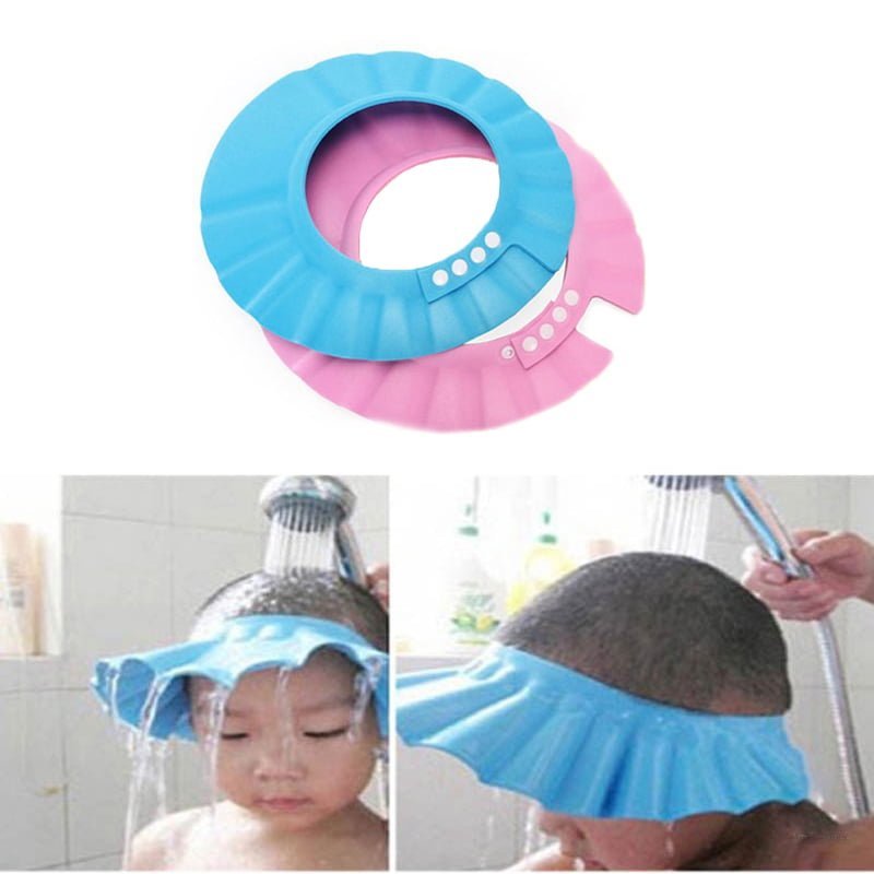 Καπέλο Προστασίας Ματιών από το Σαμπουάν - Baby Protection Hat - Image 2