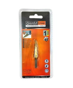 Uruisi Star Κλιμακωτή μύτη τρυπανιού 4-12mm - Step srill pagoda drill bit