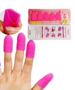 Κλιπς Σιλικόνης Για Αφαίρεση Ημιμόνιμου 5τμχ - Soak Off Nail Cap