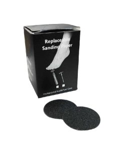 Σετ ανταλλακτικά αυτοκόλλητα για δίσκο πεντικιούρ Ø25 - Replaceable sanding paper