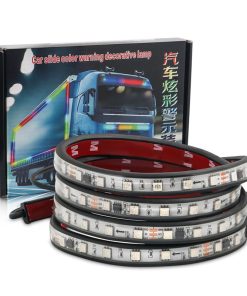 Διακοσμητική λωρίδα φωτισμού αυτοκινήτου 1.5m - Car slide color warning decorative lamp 1.5m