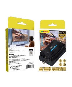 Andowl Μετατροπέας HDMI female σε BNC female QY-V07 - HDMI to BNC Video Converter