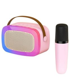 Ksong Artifact Karaoke-V66 Φορητό Ηχείο με Μικρόφωνο για Καραόκε - Karaoke Music Speaker 5W