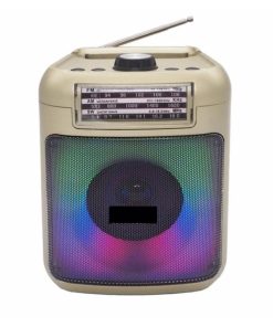 Επαναφορτιζόμενο FM ράδιο 3" KTF-1421 - ΑΜ/FM/SW 3 band radio with USB/TF music player