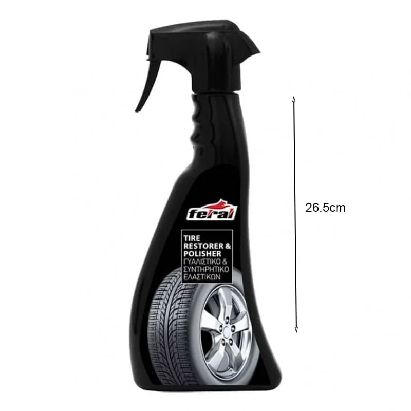 Feral Γυαλιστικό Συντηρητικό Ελαστικών 500ml - Tire Restorer & Polisher - Image 2