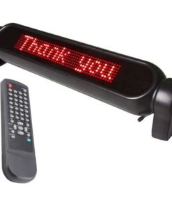 LED Επιγραφή για Οχήματα 12v με τηλεχειριστήριο - LED sign