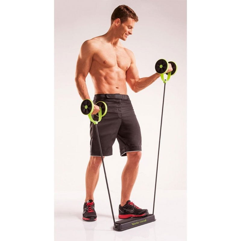 Όργανο γυμναστικής πολλαπλών χρήσεων αντίστασης με ρόδες και λάστιχα -Revoflex Xtreme - Image 2