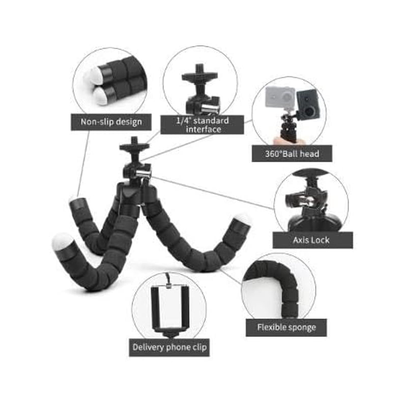 Εύκαμπτο Τρίποδο για Κινητά και Κάμερες - Flexi Selfie Pod - Image 5