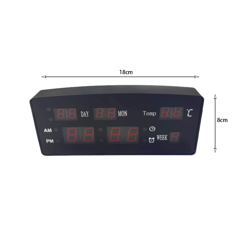 Ψηφιακό Ρoλόι 908-1 - LED Digital Clock 908-1 - Image 2