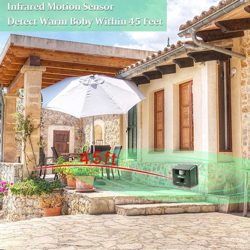 Απωθητικό Υπερήχων & Συναγερμός Αδιάβροχο Με Αισθητήρα Κίνησης - Farm Sentinel Ultrasonic Rereller - Image 5