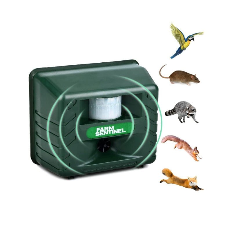 Απωθητικό Υπερήχων & Συναγερμός Αδιάβροχο Με Αισθητήρα Κίνησης - Farm Sentinel Ultrasonic Rereller - Image 2