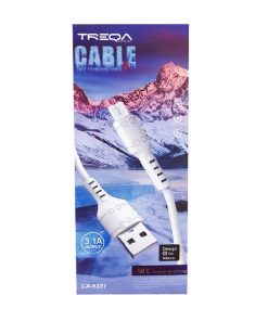 Treqa Καλώδιο κινητού για γρήγορη φόρτιση 1M 3.1A USB Καλώδιο Micro CA-8351 -50°C Freeze proofing - Charging Cable