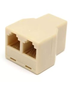 RUN&TENG Αντάπτορας τηλεφώνου 1 σε 2 θηλυκά jack & διαχωριστής - Phone & TV connector