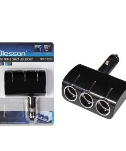 OLESSON φορτιστής 3 θέσεων 120W - Triple direct LED charger NO.1520