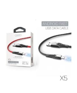 Tranyoo Καλώδιο Γρήγορης Φόρτισης Android 18W 1m 5S X5-V - Android Fast Charger Cable