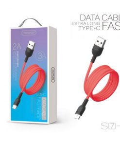 Tranyoo Καλώδιο δεδομένων Type-C 2A 3m S7-C - Fast charger cable