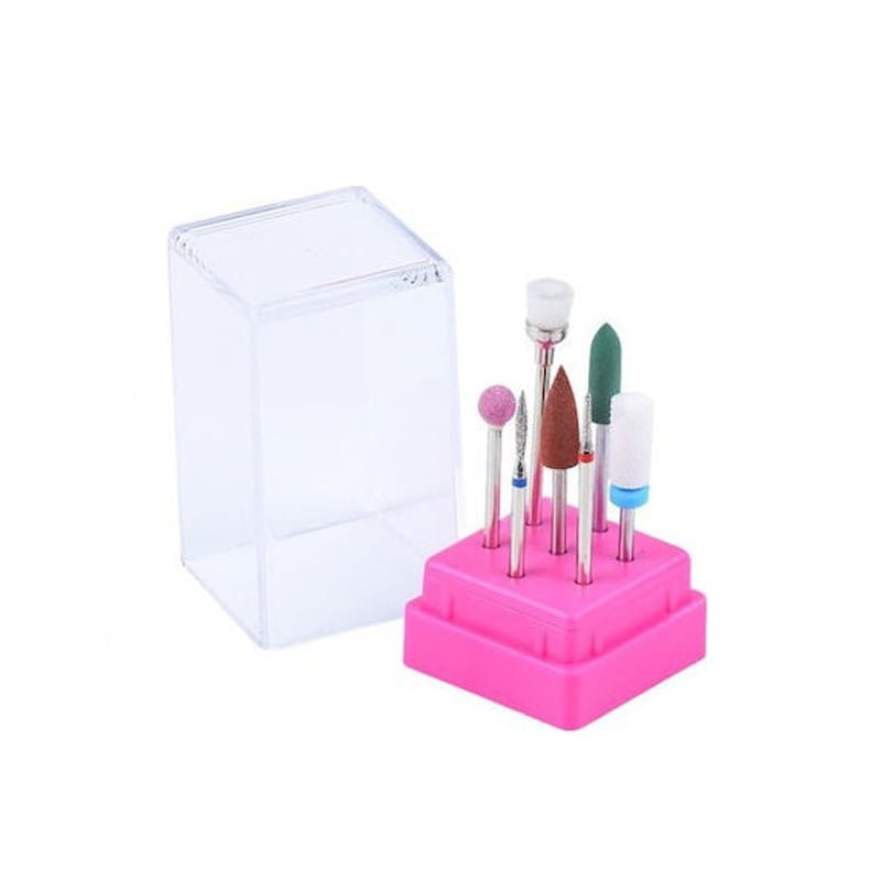 Φρεζάκια Νυχιών Σετ 7τεμ σε Κουτί Αποθήκευσης NO.287