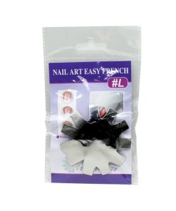 Στένσιλ Γαλλικού Νυχιών Nail Art Easy French – Μεταλλικό καλούπι γαλλικού