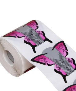 Φόρμα επιμήκυνσης νυχιών σε σχήμα πεταλούδας 300τεμ - Nail form