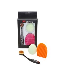 Σετ σφουγκαράκι και πινέλο μακιγιάζ - Make-up brush and sponge