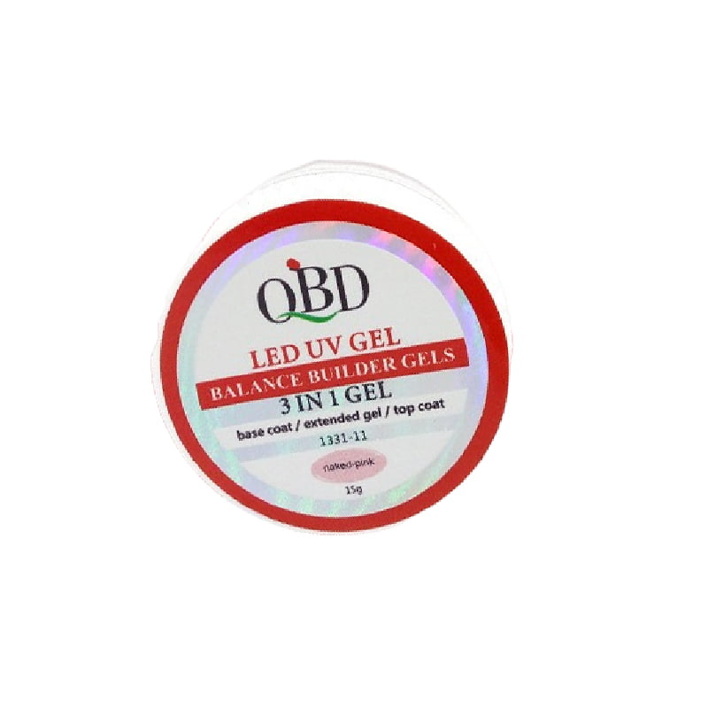 Gel χτισίματος QBD Led Uv Gel Balance Builder 3 in 1 Gel 15gr 1331-11 - Image 2