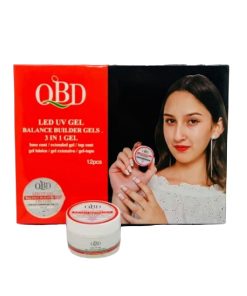 Gel χτισίματος QBD Led Uv Gel Balance Builder 3 in 1 Gel 15gr 1331-11