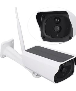 Ηλιακή Ασύρματη Επιτοίχια IP WiFi Κάμερα - Low Power IP WiFi Solar Bullet Camera