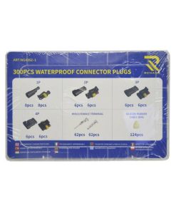 Rchang Αδιάβροχοι Συνδετήρες Καλωδίων Αυτοκινήτου Σετ 300τμχ - Rchang Waterproof Connector Plugs