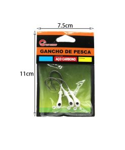 Αγκίστρια 3τμχ – Fishing hook 3pcs