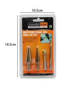 Uruisi σετ τρυπανιών 4τμχ