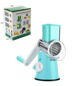 Χειροκίνητος πολυκόφτης φρούτων και λαχανικών – Tabletop Drum Grater