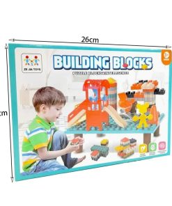 Ze jia toys Παιδικά τουβλάκια παζλ - Building blocks